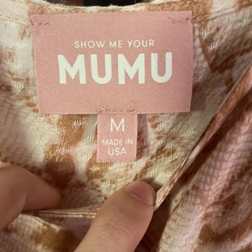 Show Me Your Mumu Caroline Sandy Cheetah Maxi Dress Size Medium NWT - Picture 11 of 16